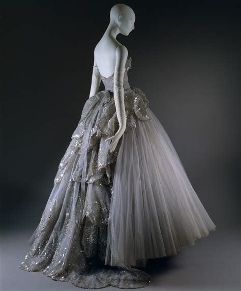 history of dior dresses